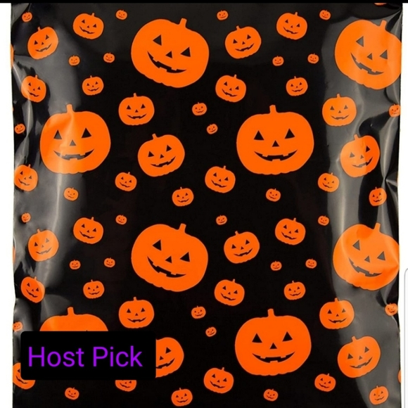 25 ct 10x13" Jack-o-lantern POLY MAILERS - Picture 3 of 12